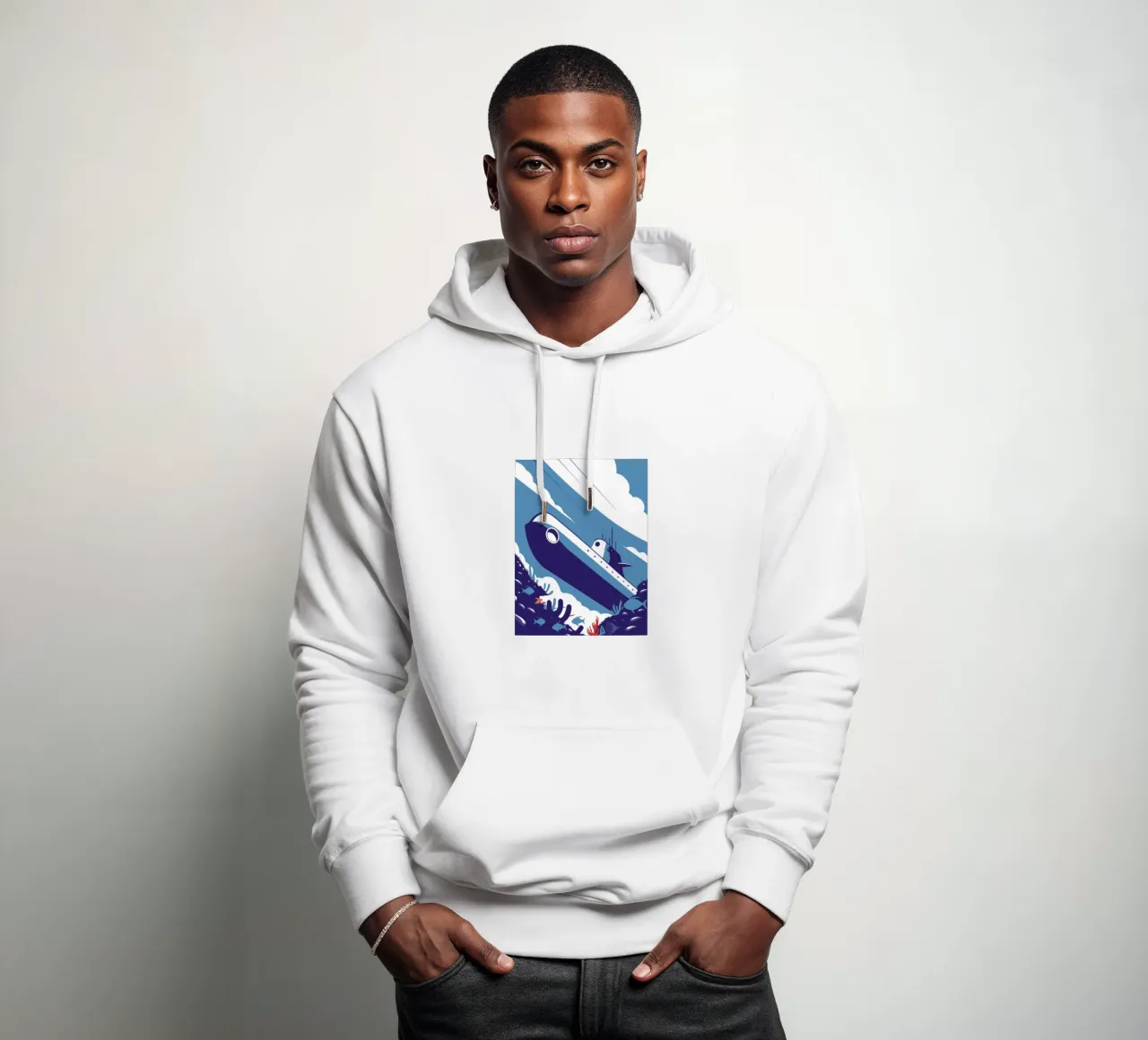 Sottomarino felpa con cappuccio da STORE PRESENCE