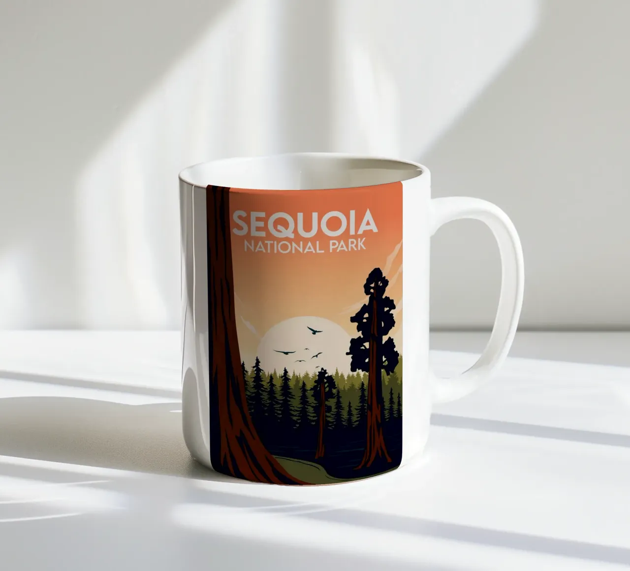 Sequoia tazza in ceramica da Morgan Scotts