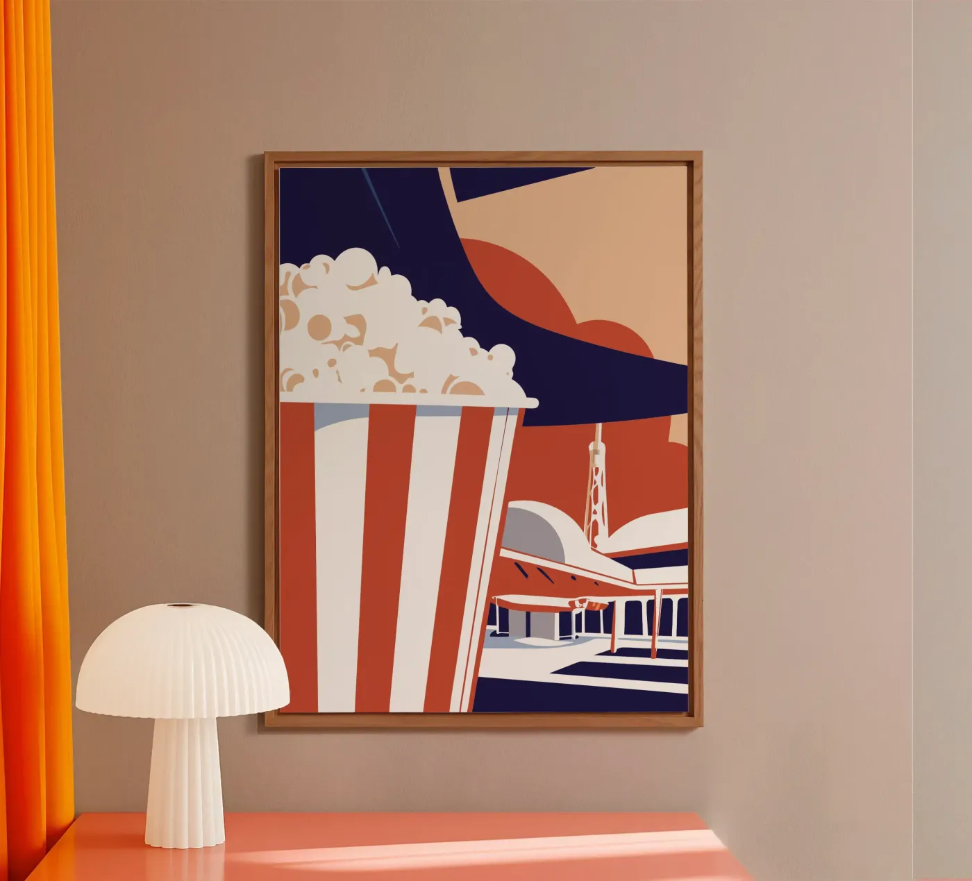 Popcorn alluminio dibond da STORE PRESENCE