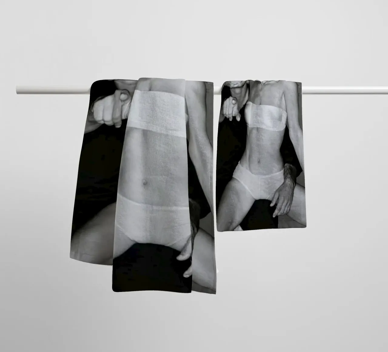 Shut Up.... towel by Martin studio