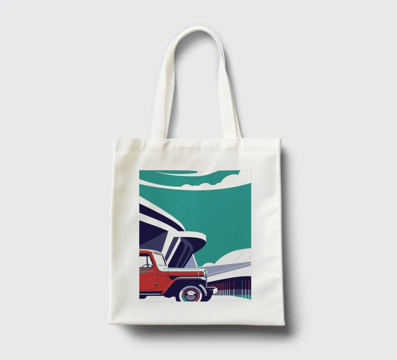 Coche Jeep tote bag de STORE PRESENCE