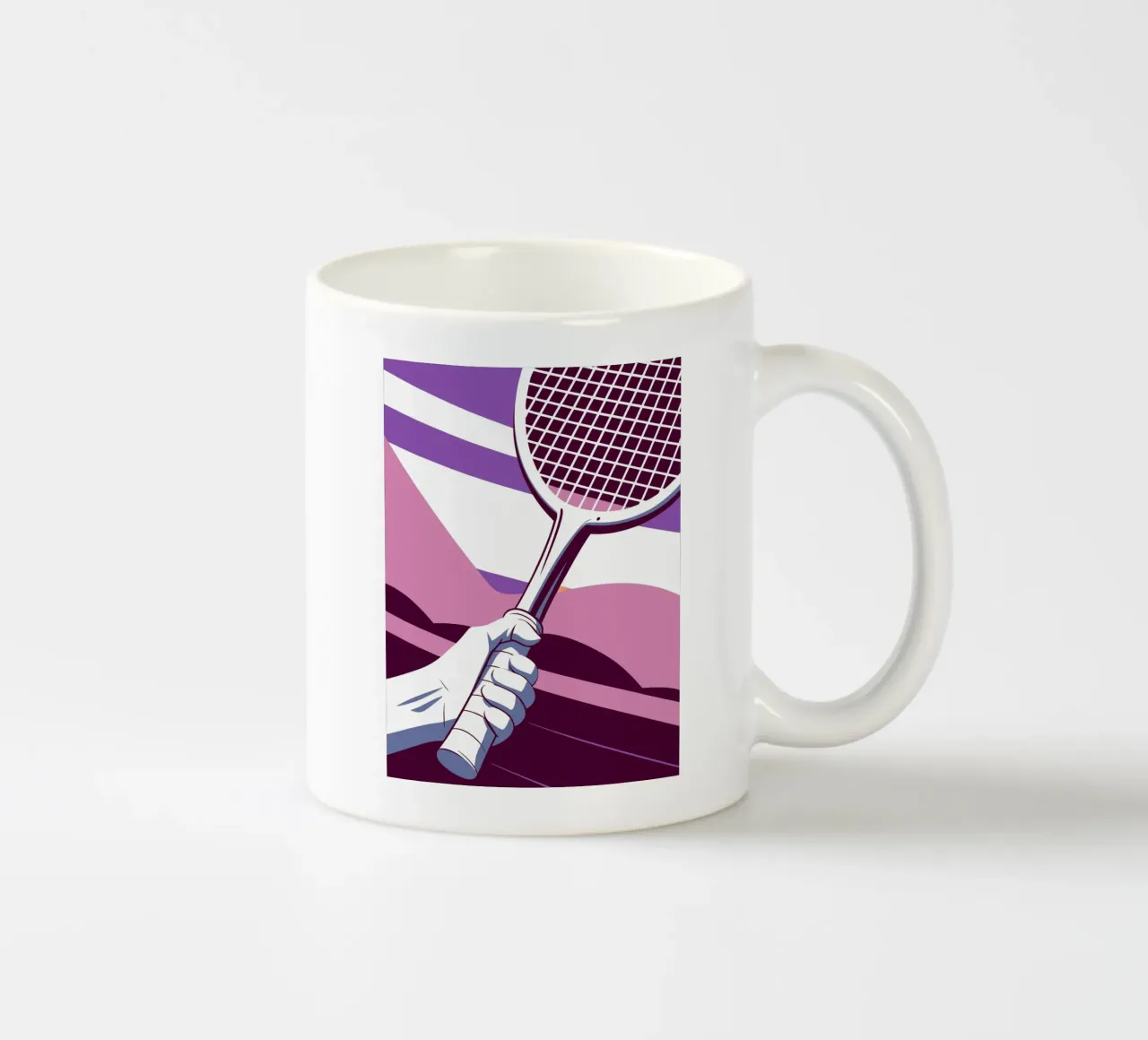 Racketgreep keramische mok van STORE PRESENCE