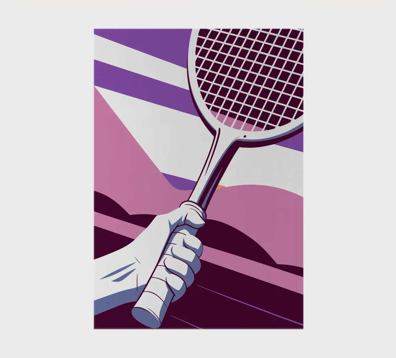 Racket grip notebook by STORE PRESENCE