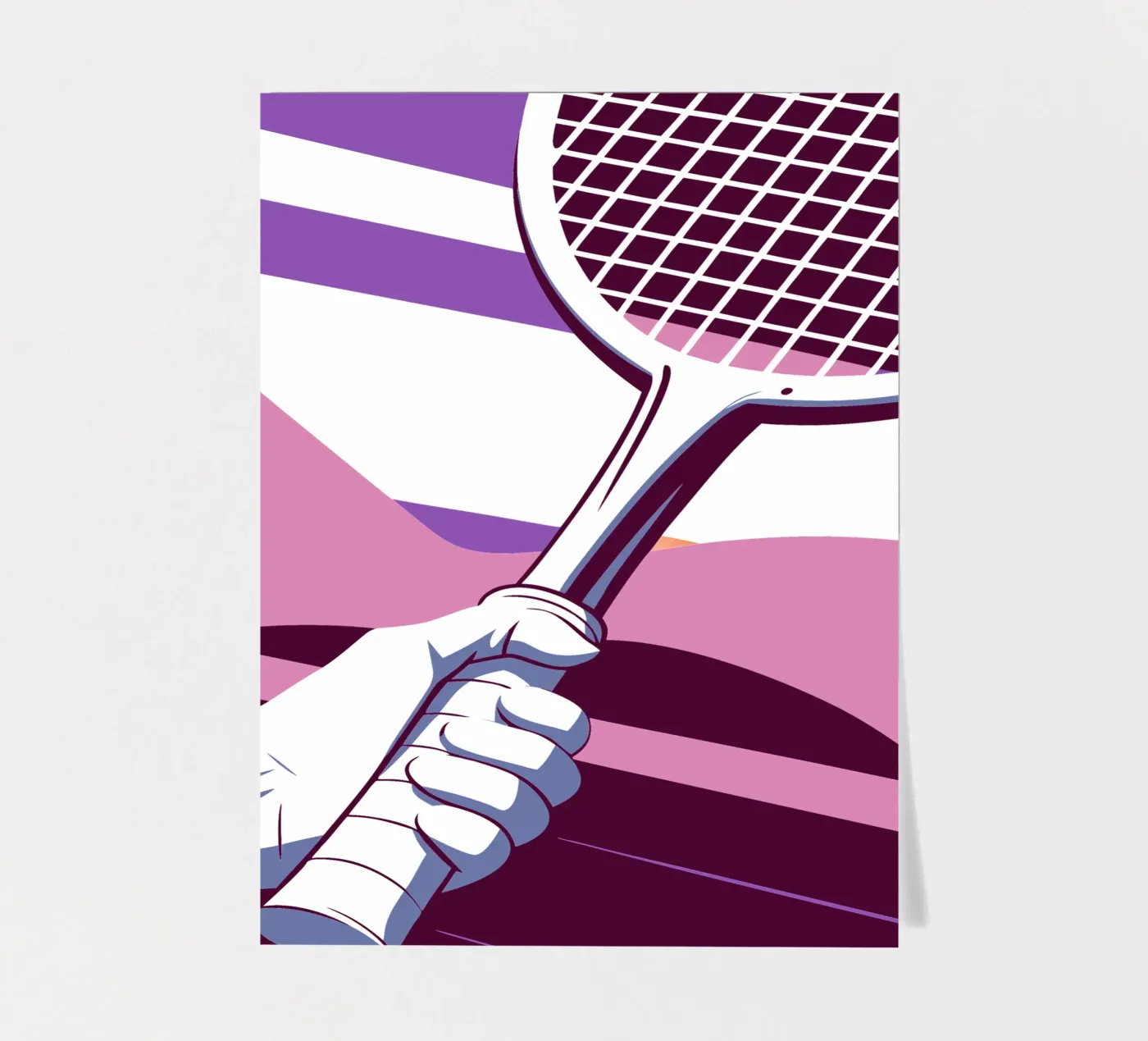 Racket grip sticker sheet by STORE PRESENCE