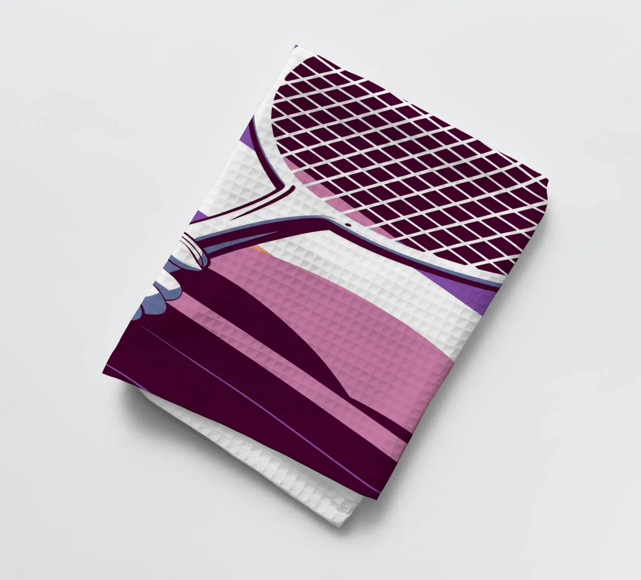 Racket grip tea towel by STORE PRESENCE