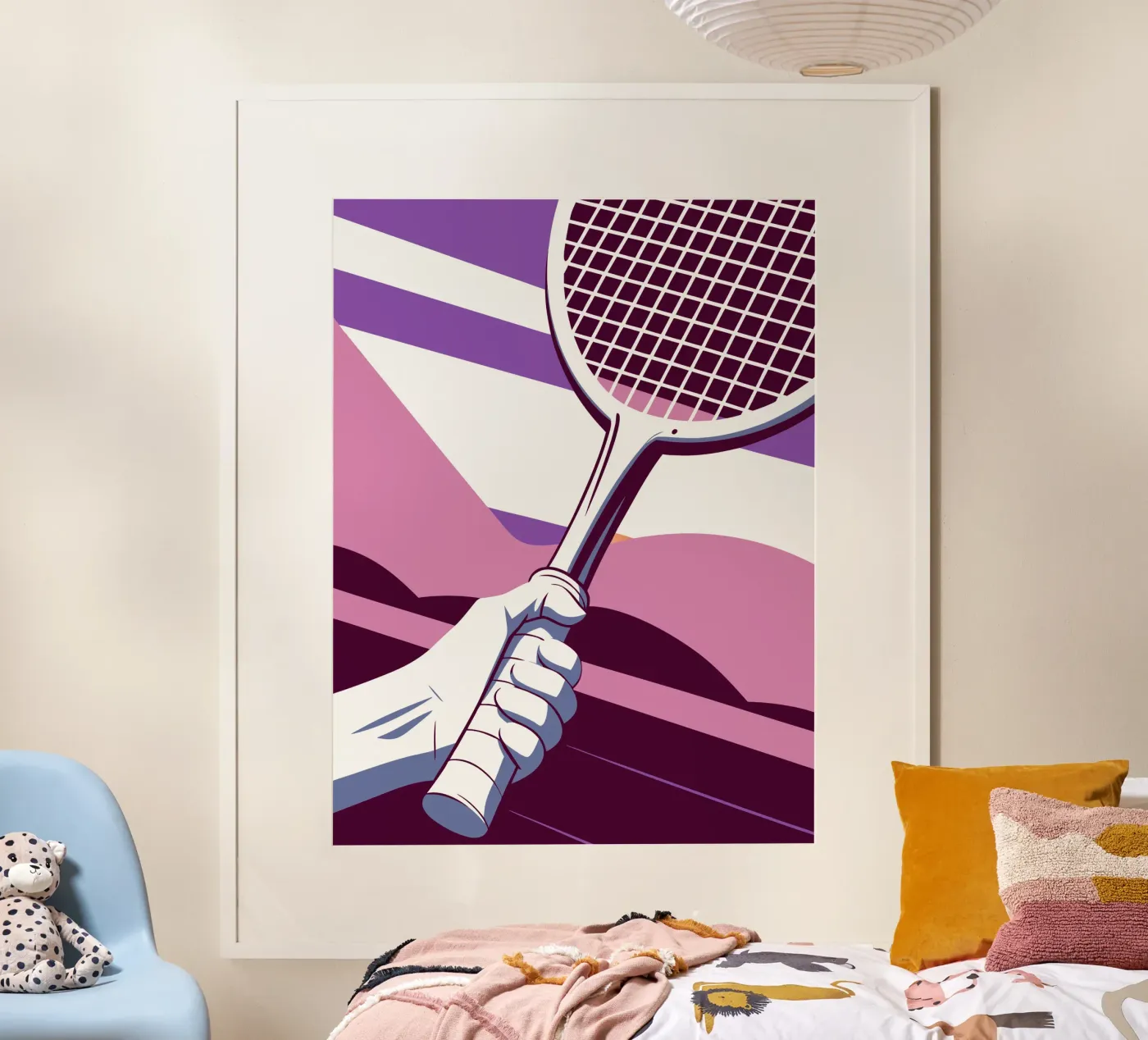 Racketgreep poster van STORE PRESENCE