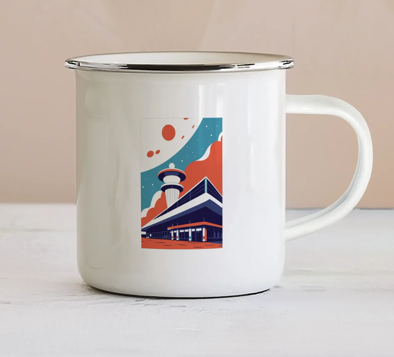 Fabbrica di pane tazza in smalto da STORE PRESENCE