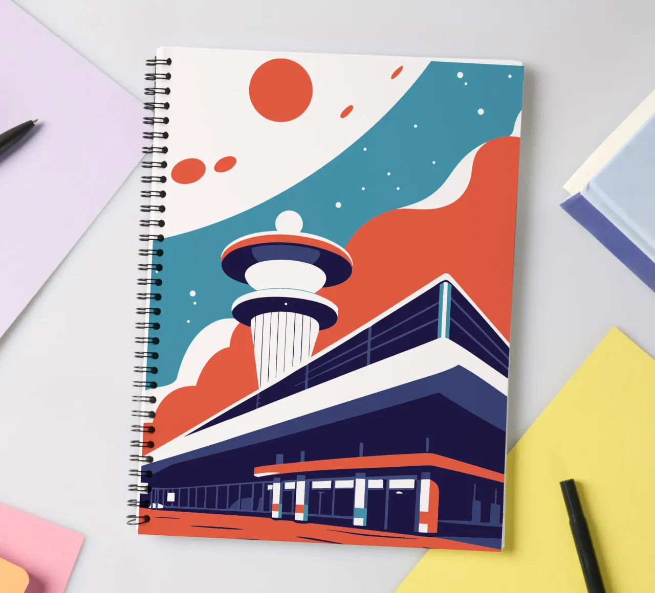 Bread Factory spiral notebook by STORE PRESENCE