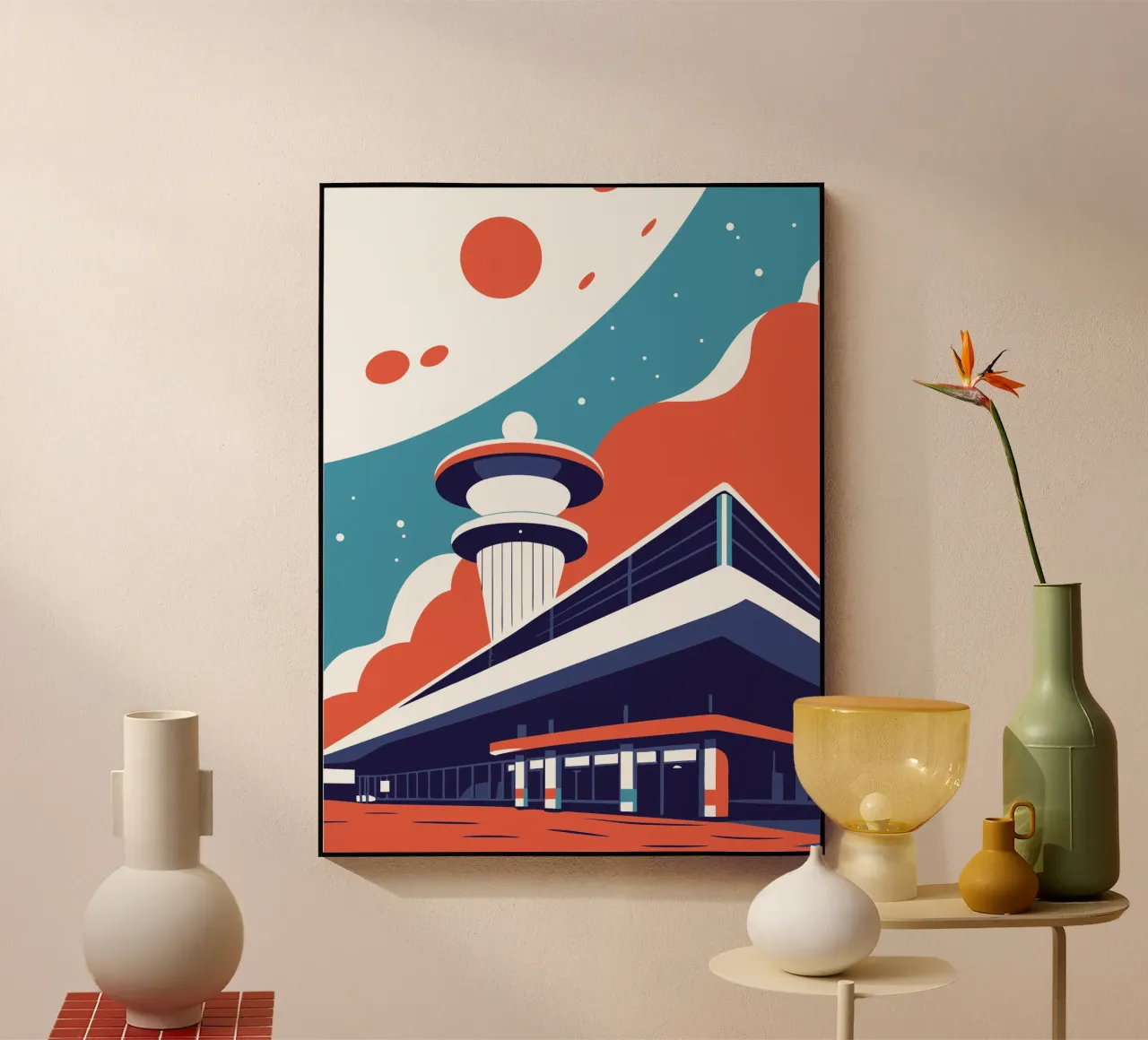 Broodfabriek acryl van STORE PRESENCE