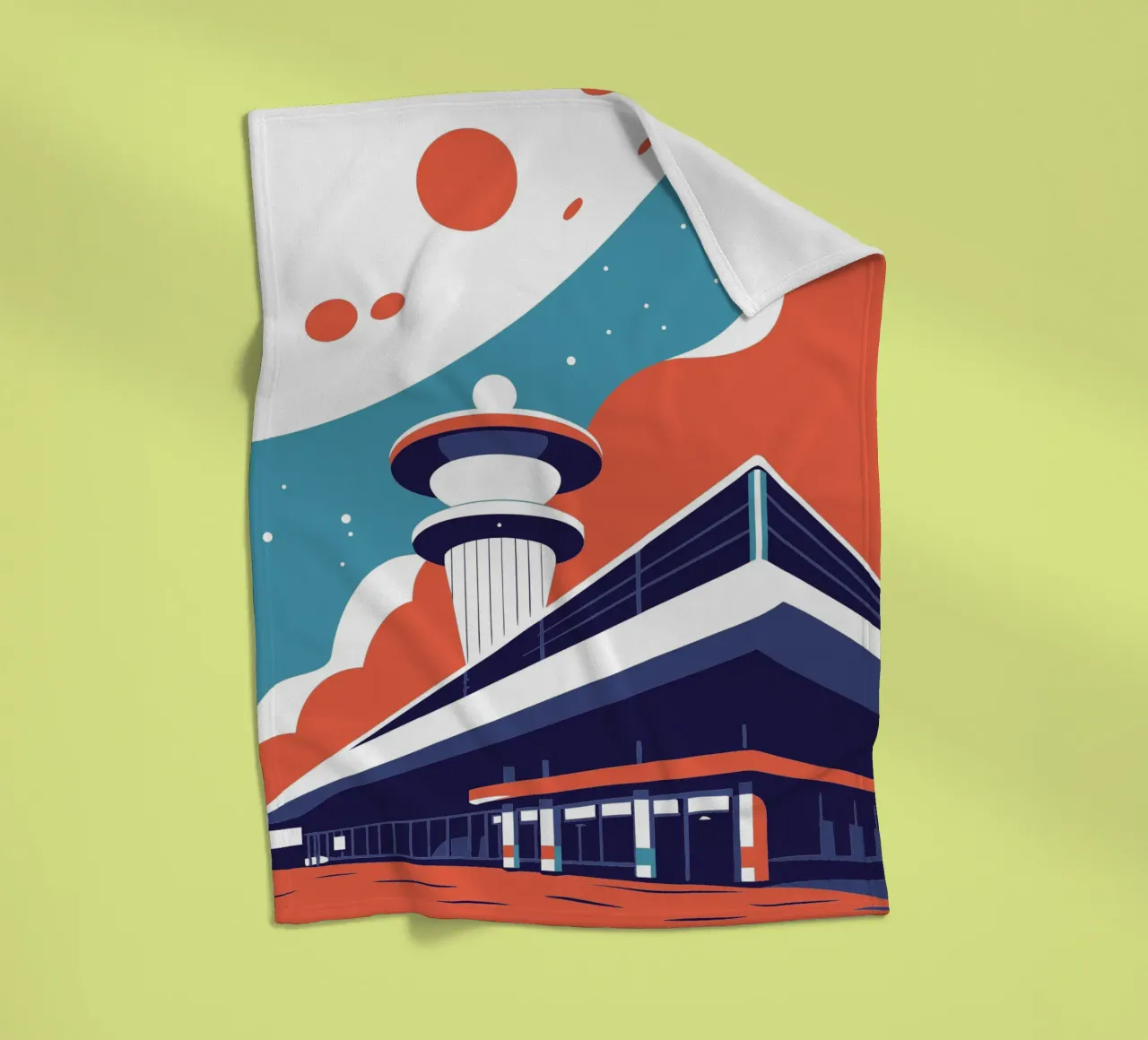Bread Factory fleece blanket by STORE PRESENCE