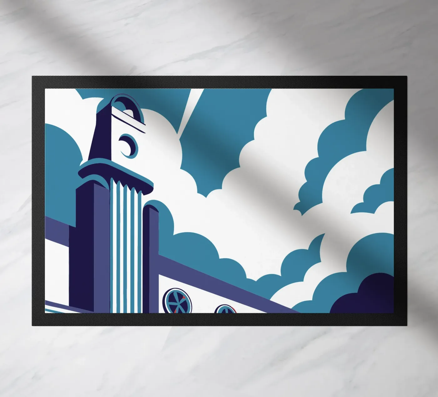 Supermarkt deurmat van STORE PRESENCE