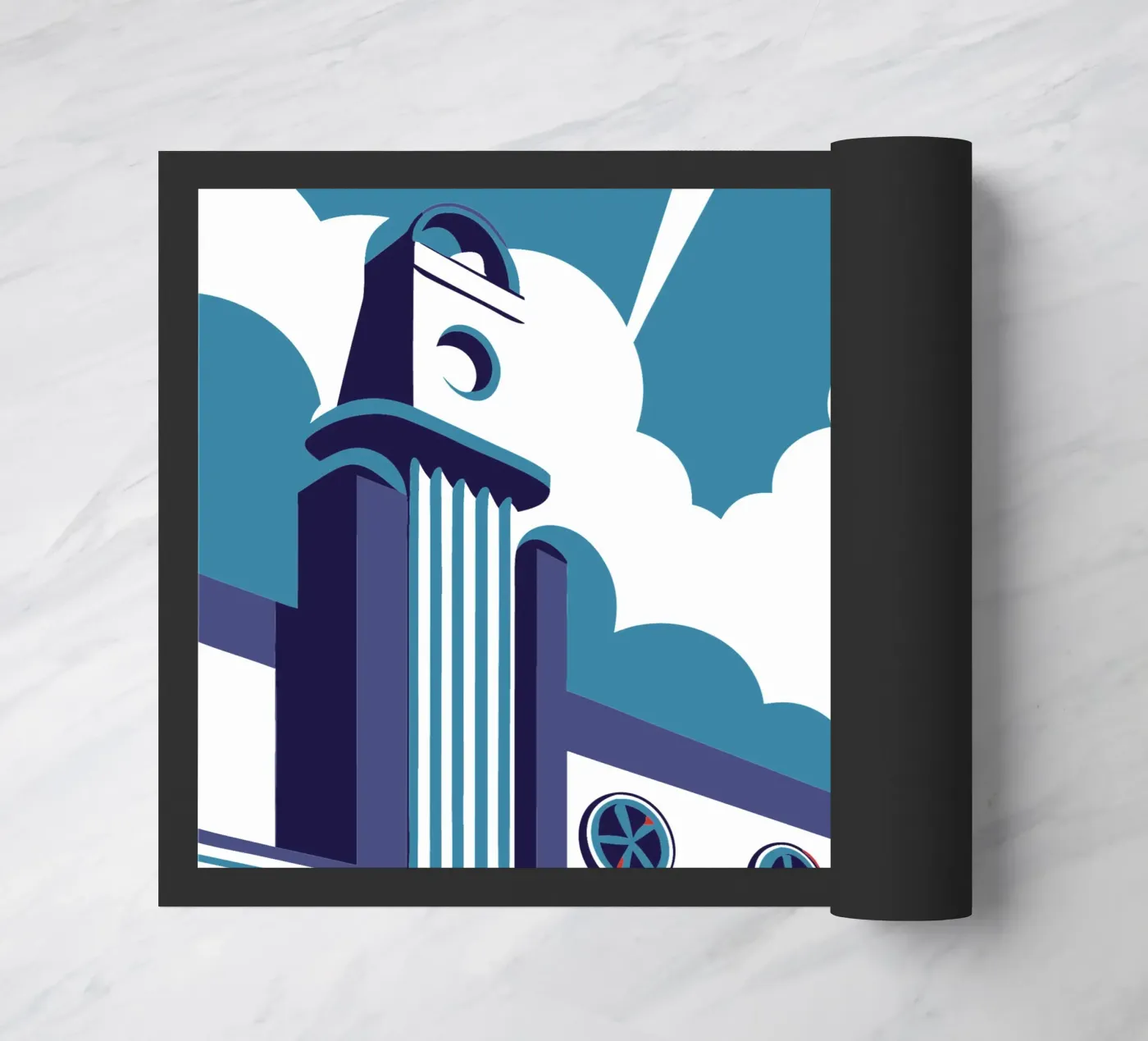 Supermarkt deurmat van STORE PRESENCE