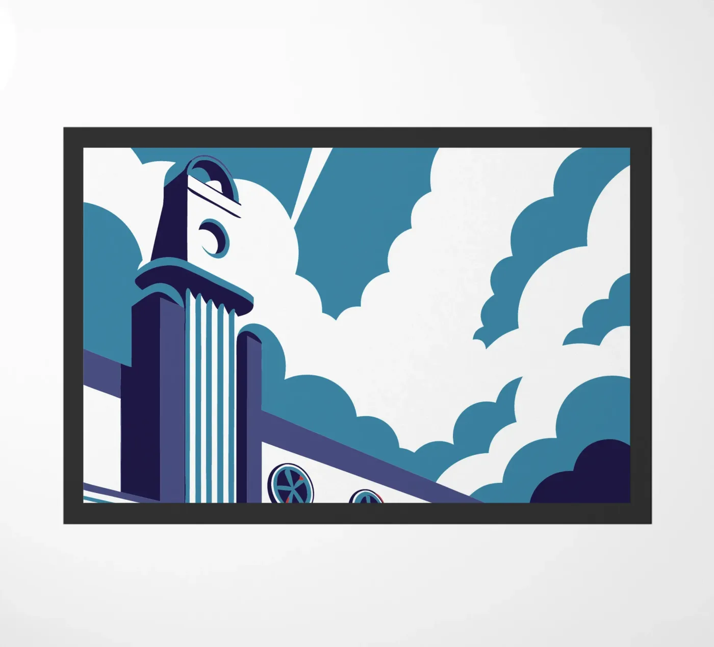 Supermarkt deurmat van STORE PRESENCE