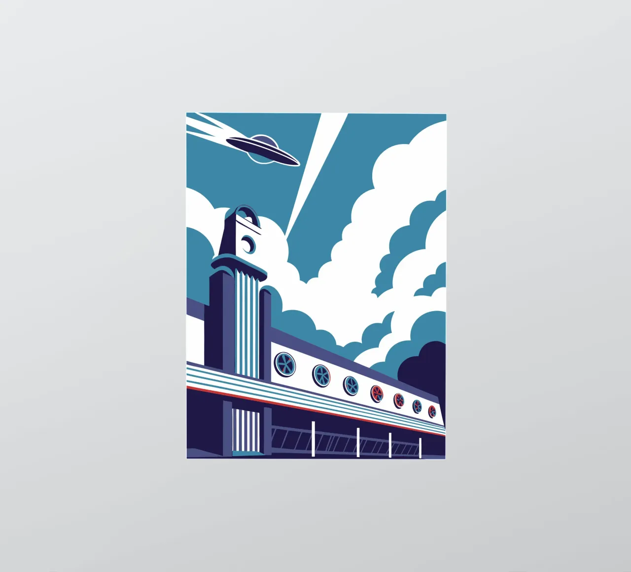Supermarkt Sticker von STORE PRESENCE