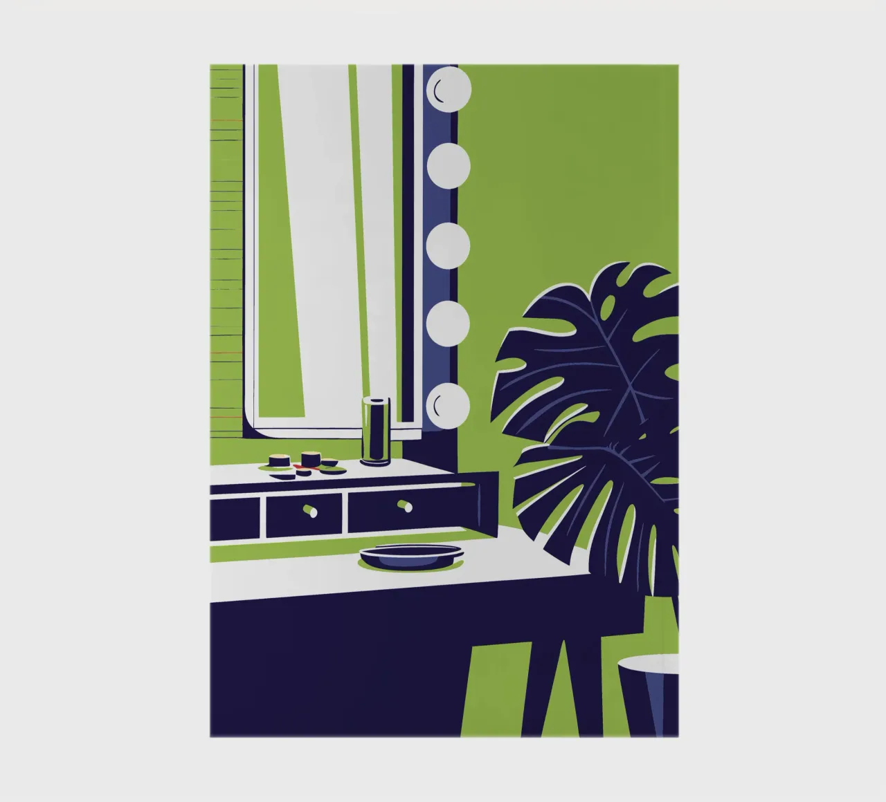 Monstera flower notebook by STORE PRESENCE
