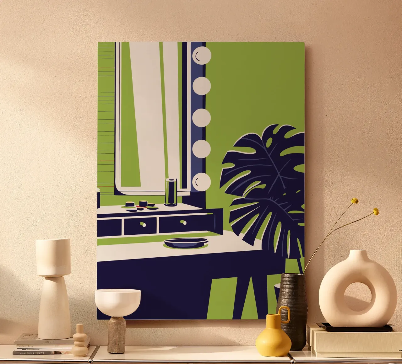 Fiore di Monstera alluminio dibond da STORE PRESENCE