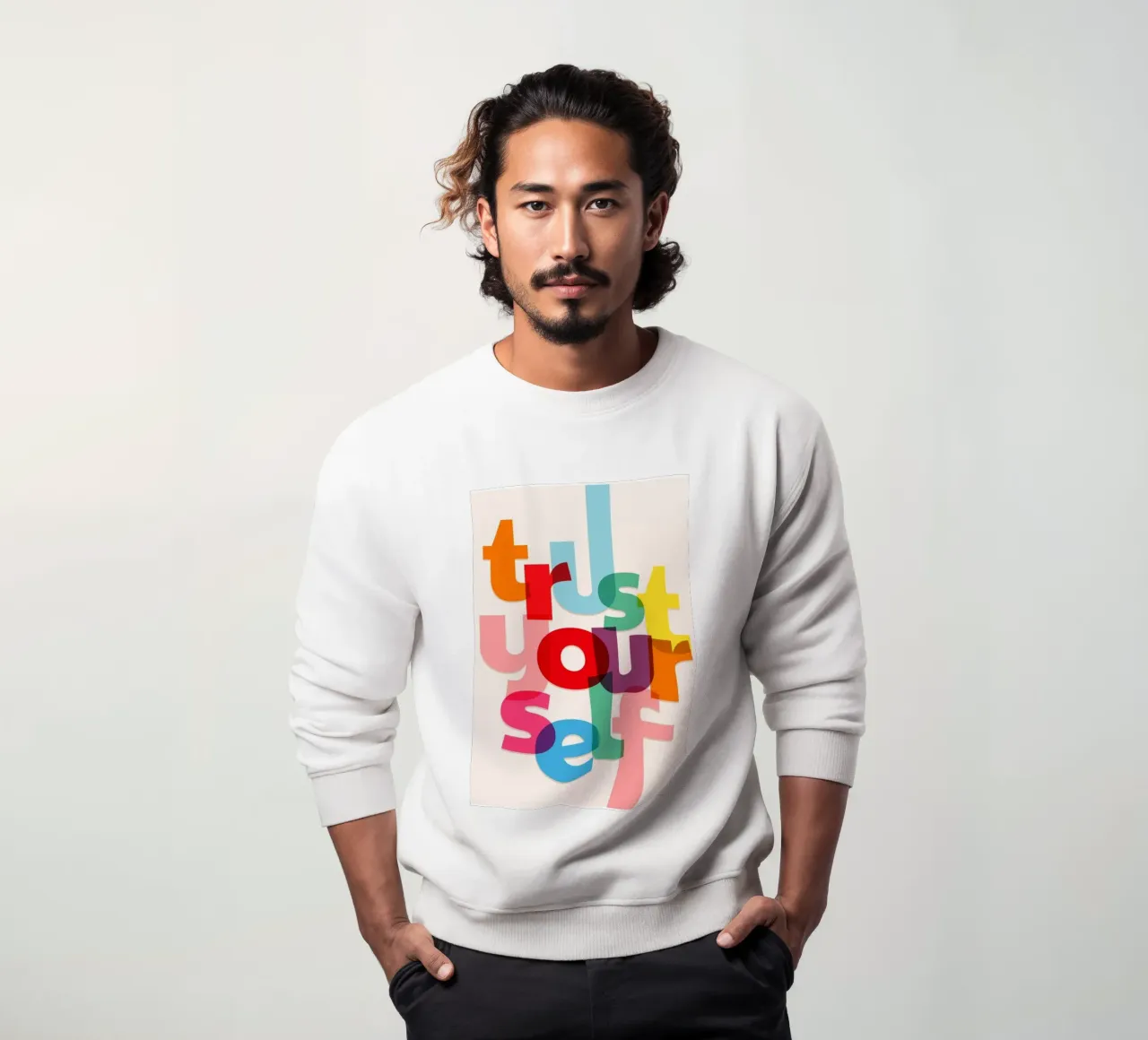 fidatevi di voi stessi felpa da art quots shop