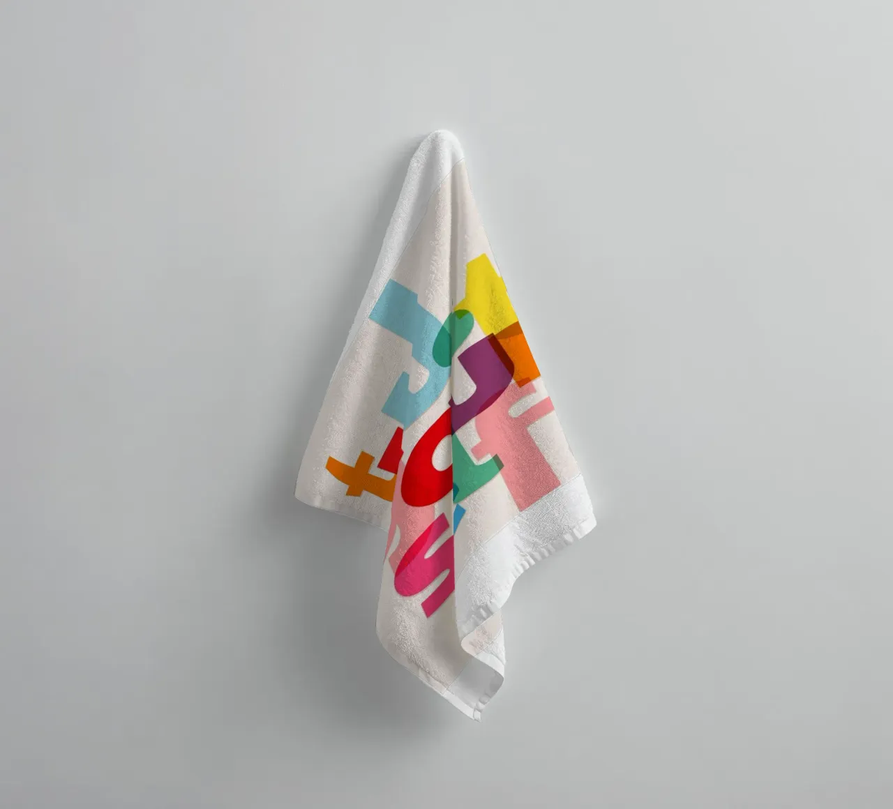 fidatevi di voi stessi asciugamano da bagno da art quots shop