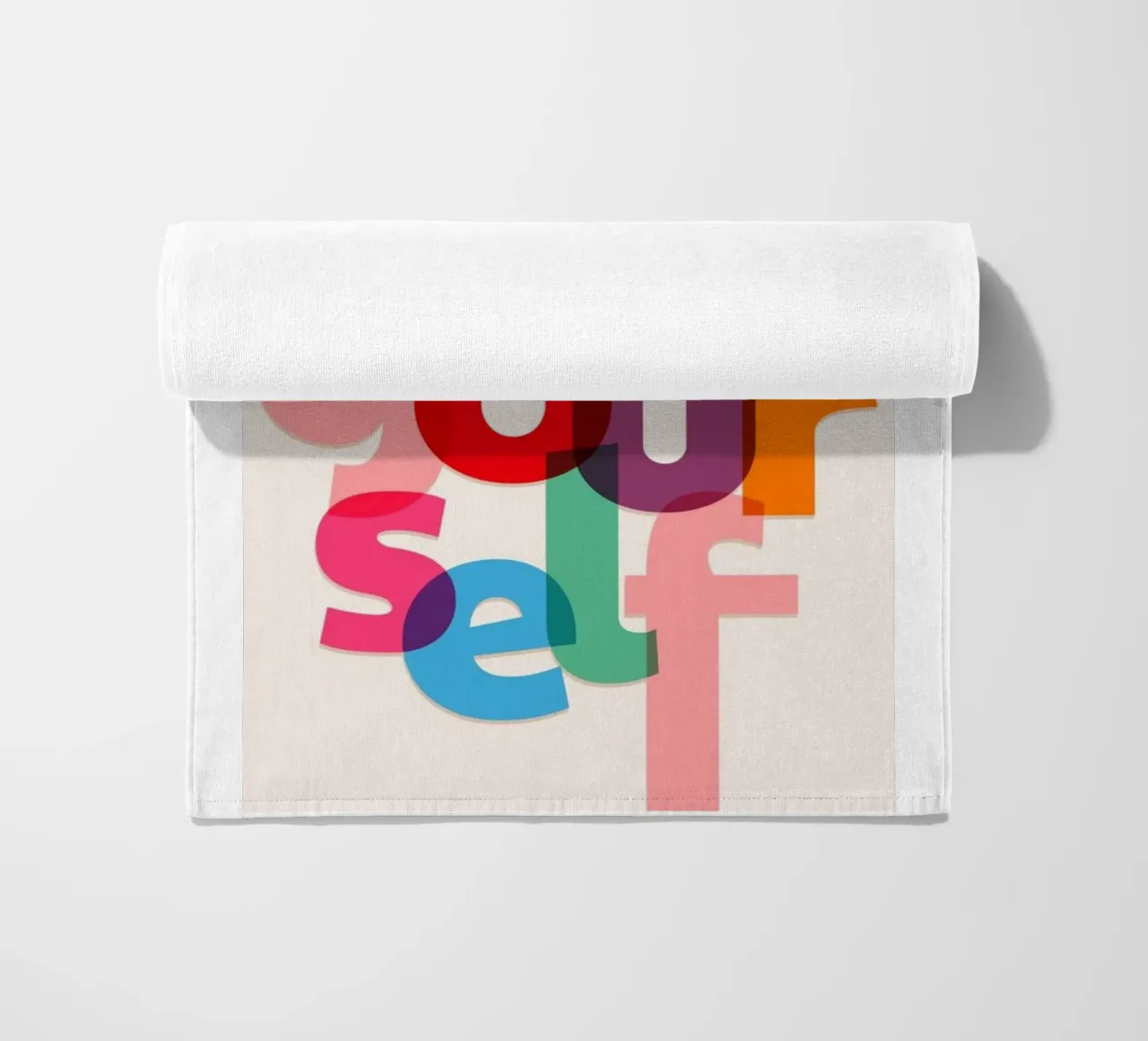 fidatevi di voi stessi telo mare da art quots shop