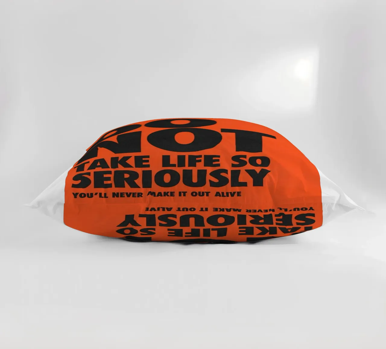 non prendere la vita così cuscino da art quots shop