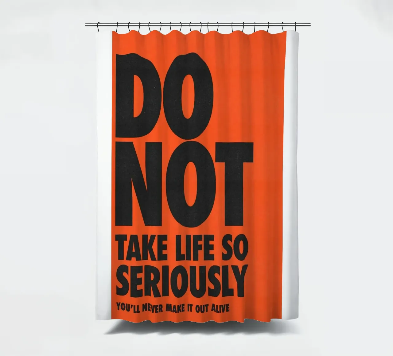 non prendere la vita così tenda da doccia da art quots shop