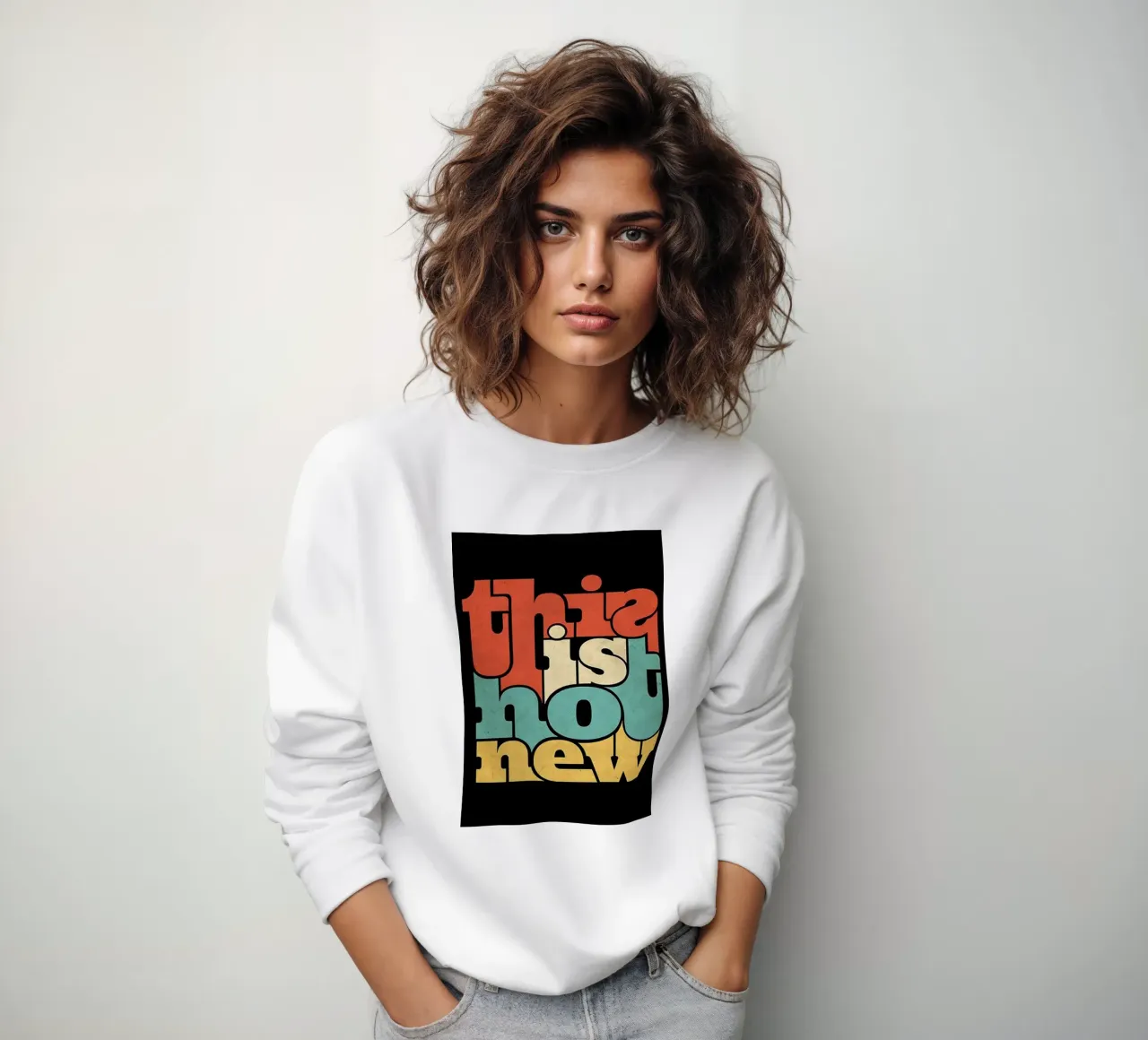 non è una novità felpa da art quots shop