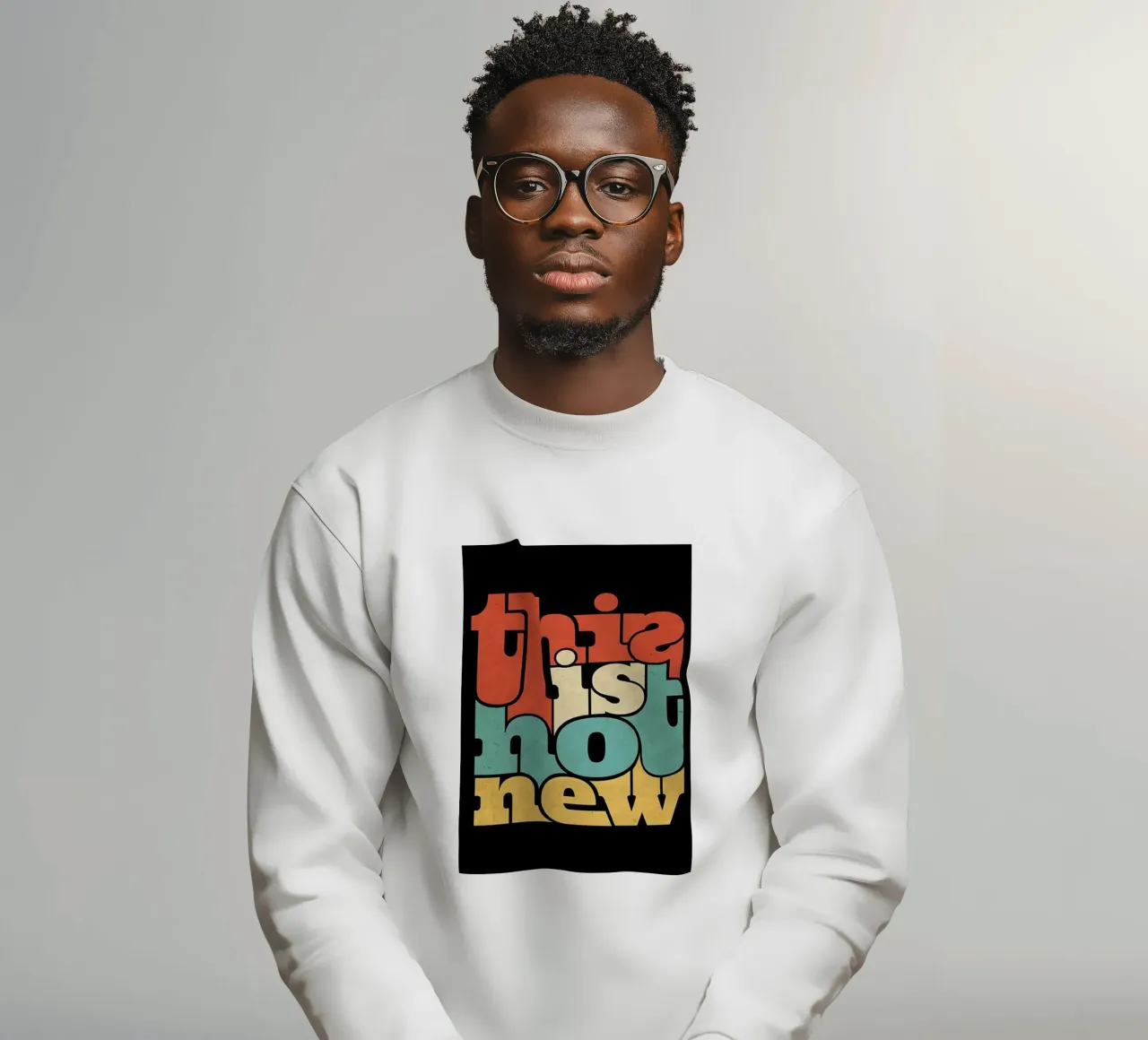 non è una novità felpa da art quots shop