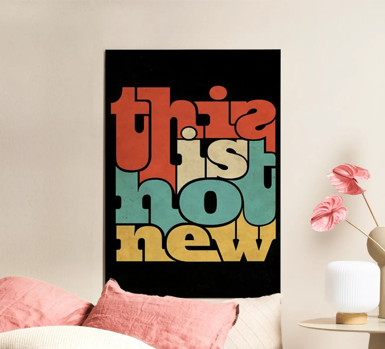 non è una novità poster da art quots shop