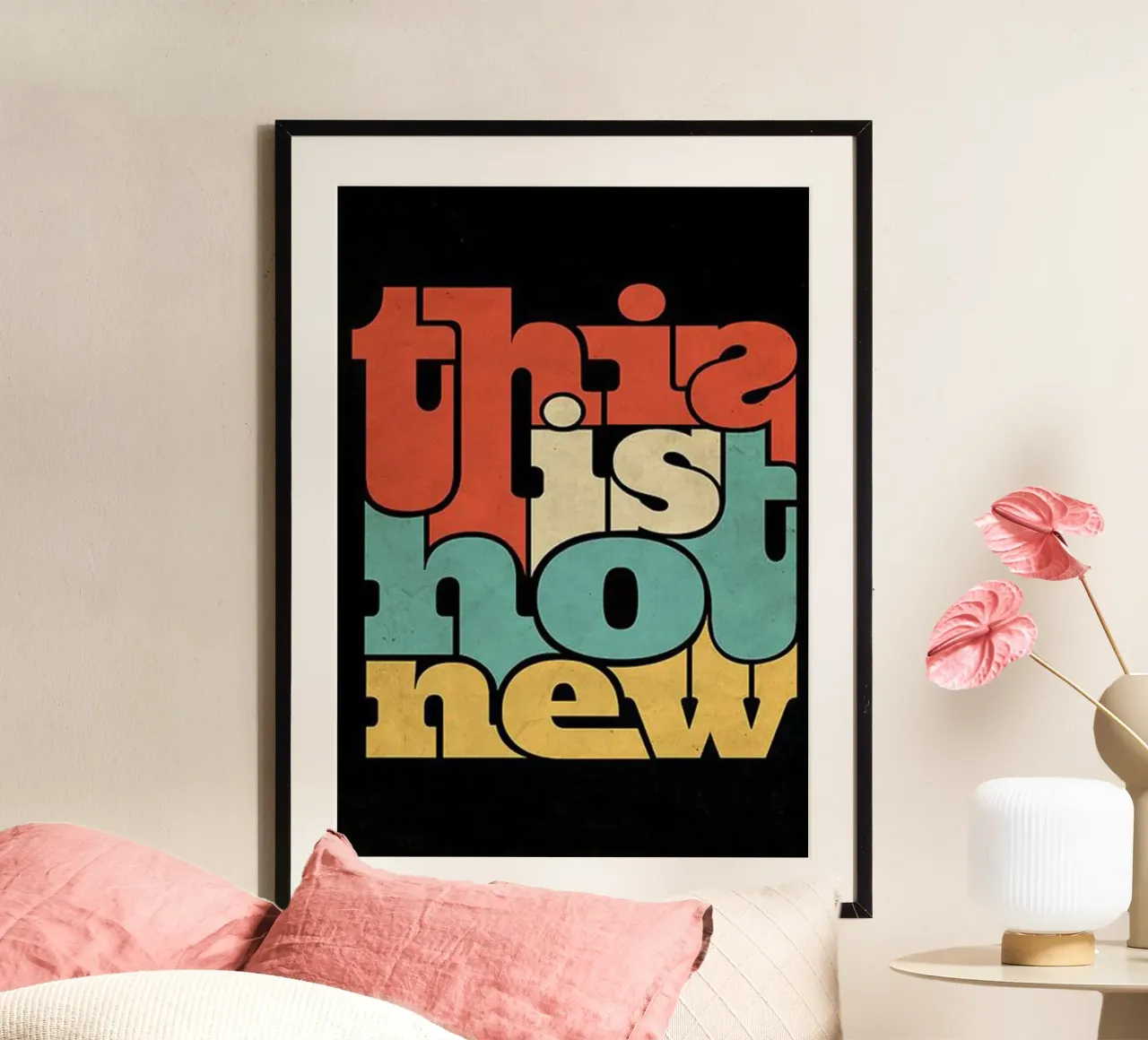 non è una novità poster da art quots shop