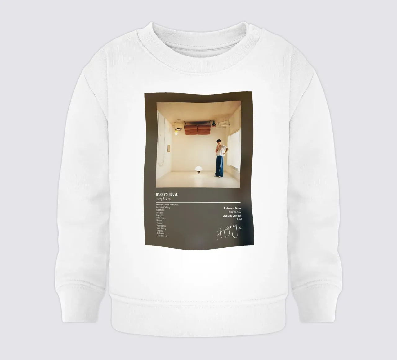 Harry’s House By Harry Styles felpa neonato da DGUnder