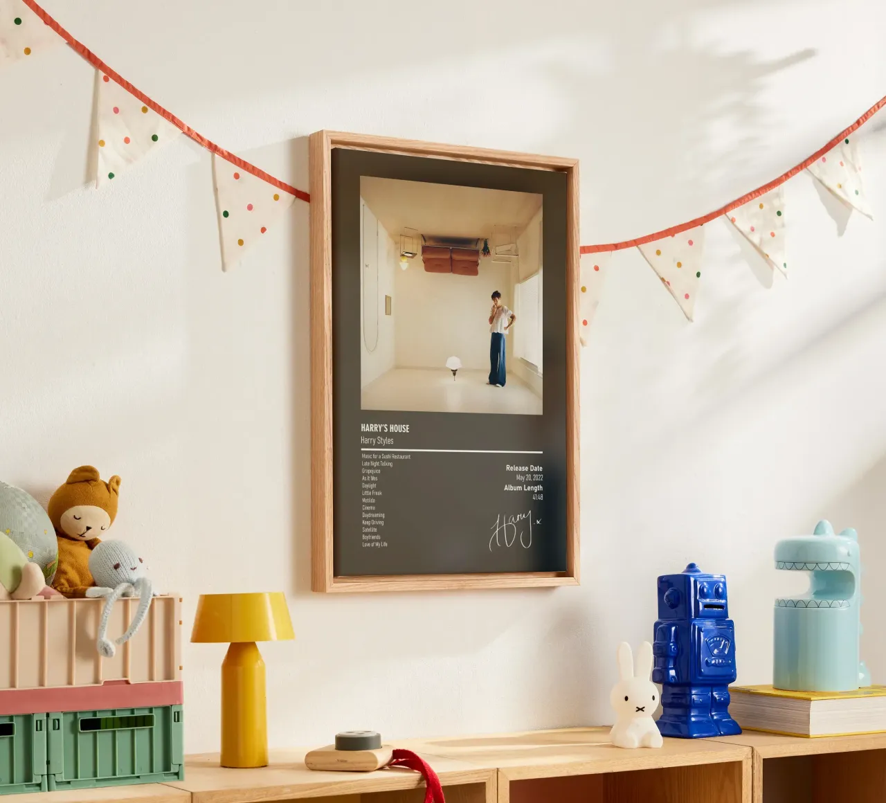 Harry’s House By Harry Styles canvas by DGUnder