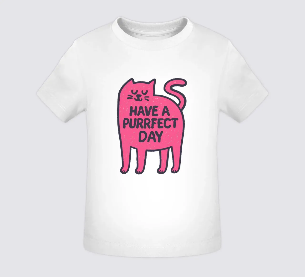 Catitude for Today maglietta neonato da QuooodZ by MooodzArt