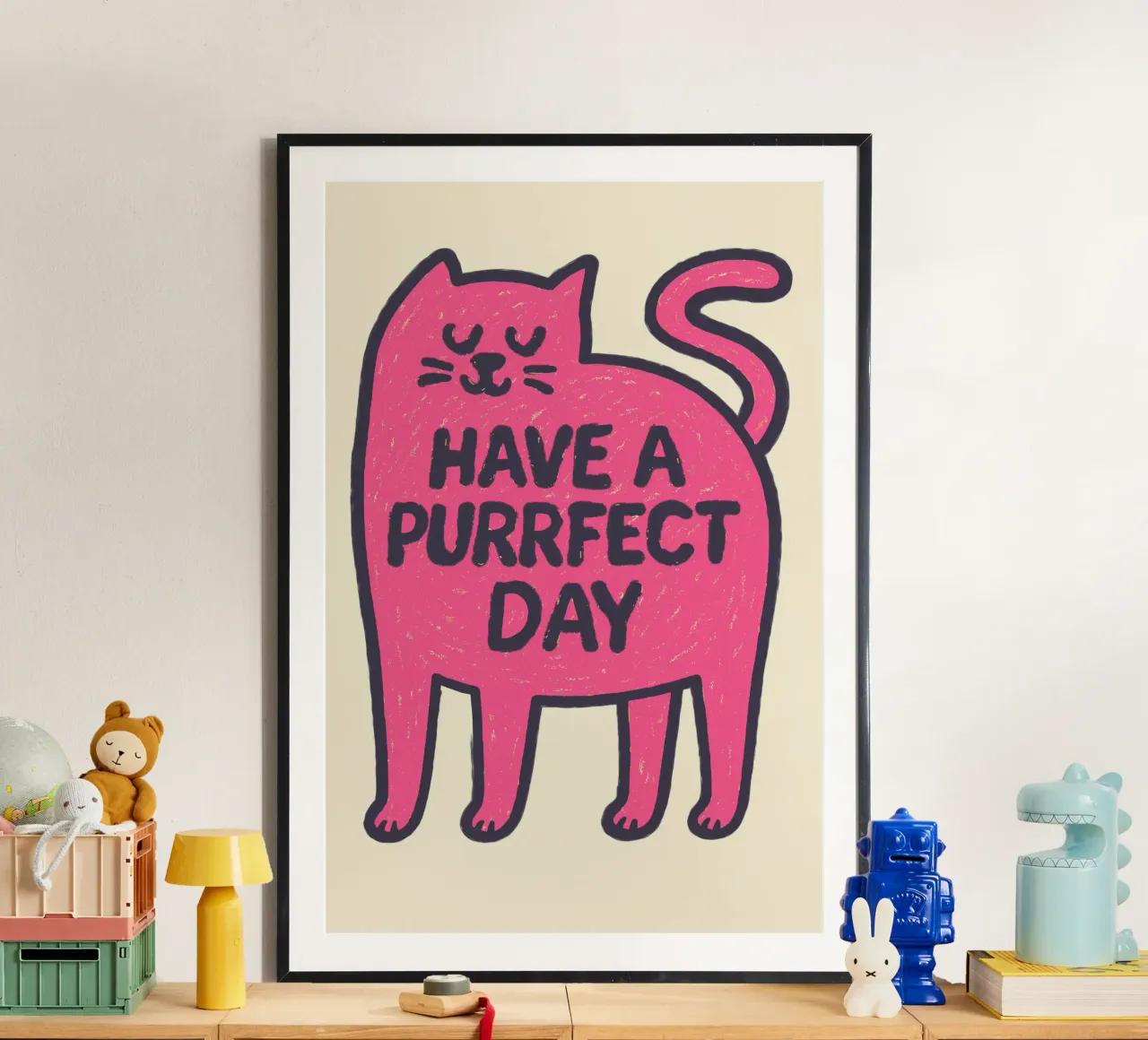 Catitude for Today carta hahnemühle da QuooodZ by MooodzArt