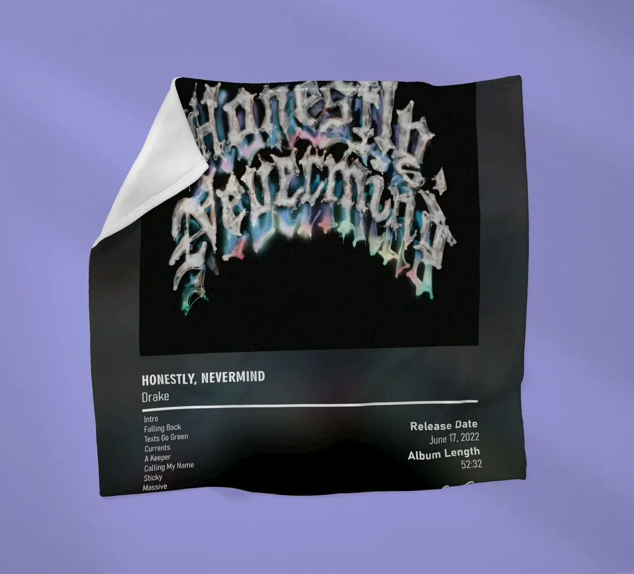 Honestly, Nevermind (2022) Drake coperta in pile da DGUnder