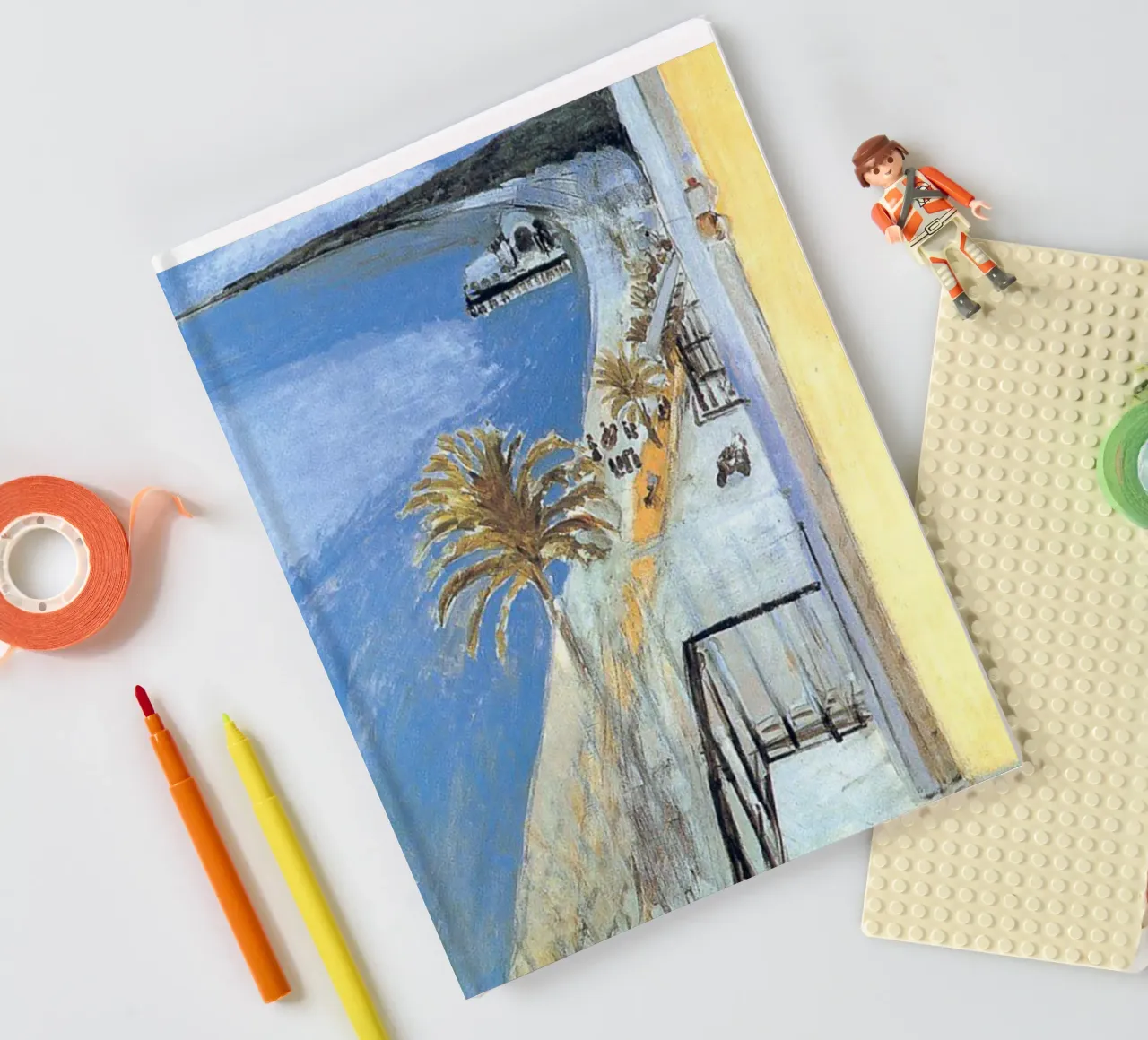 coastline seaside notebook by briyan shop