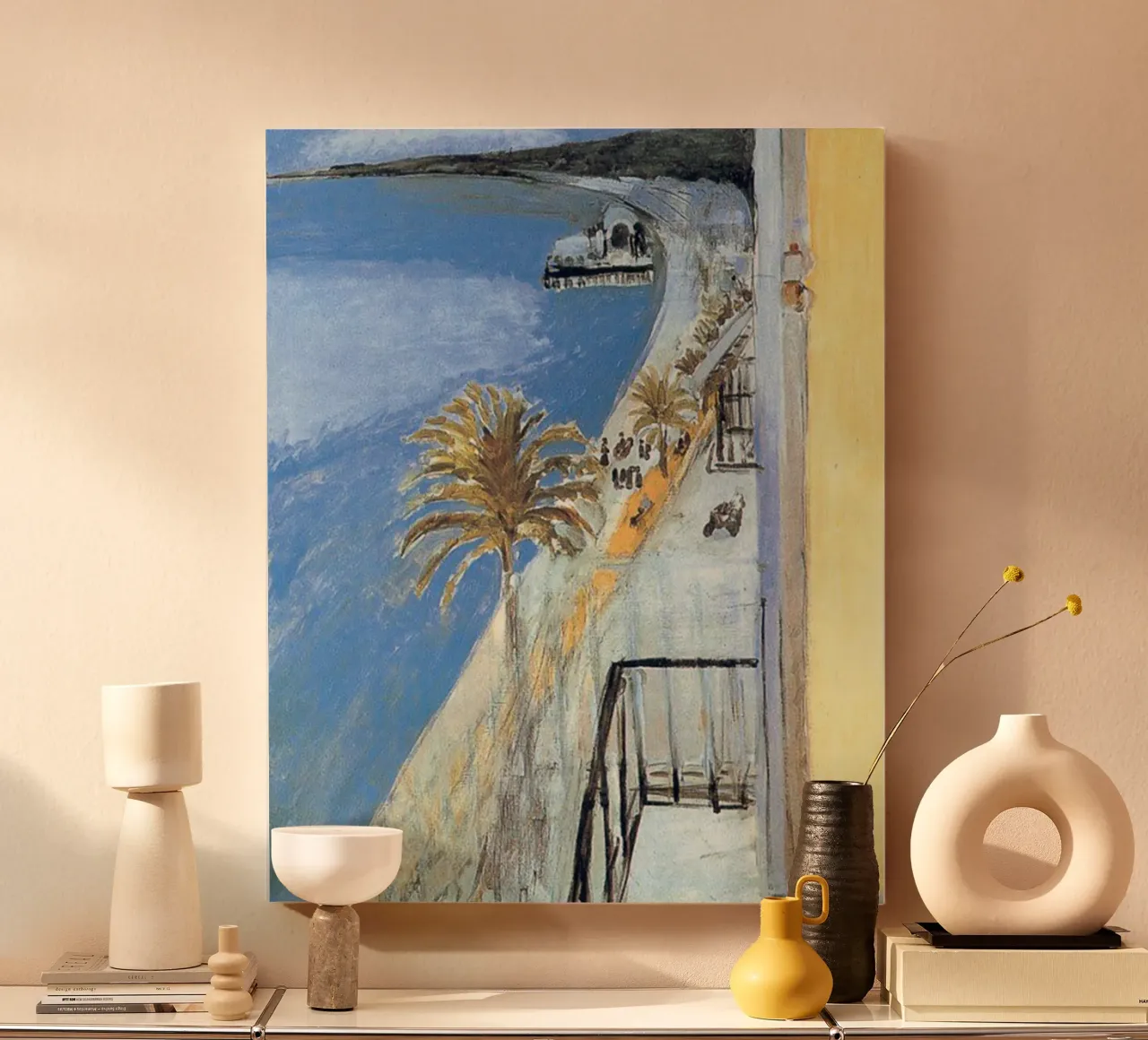 coastline seaside canvas by briyan shop