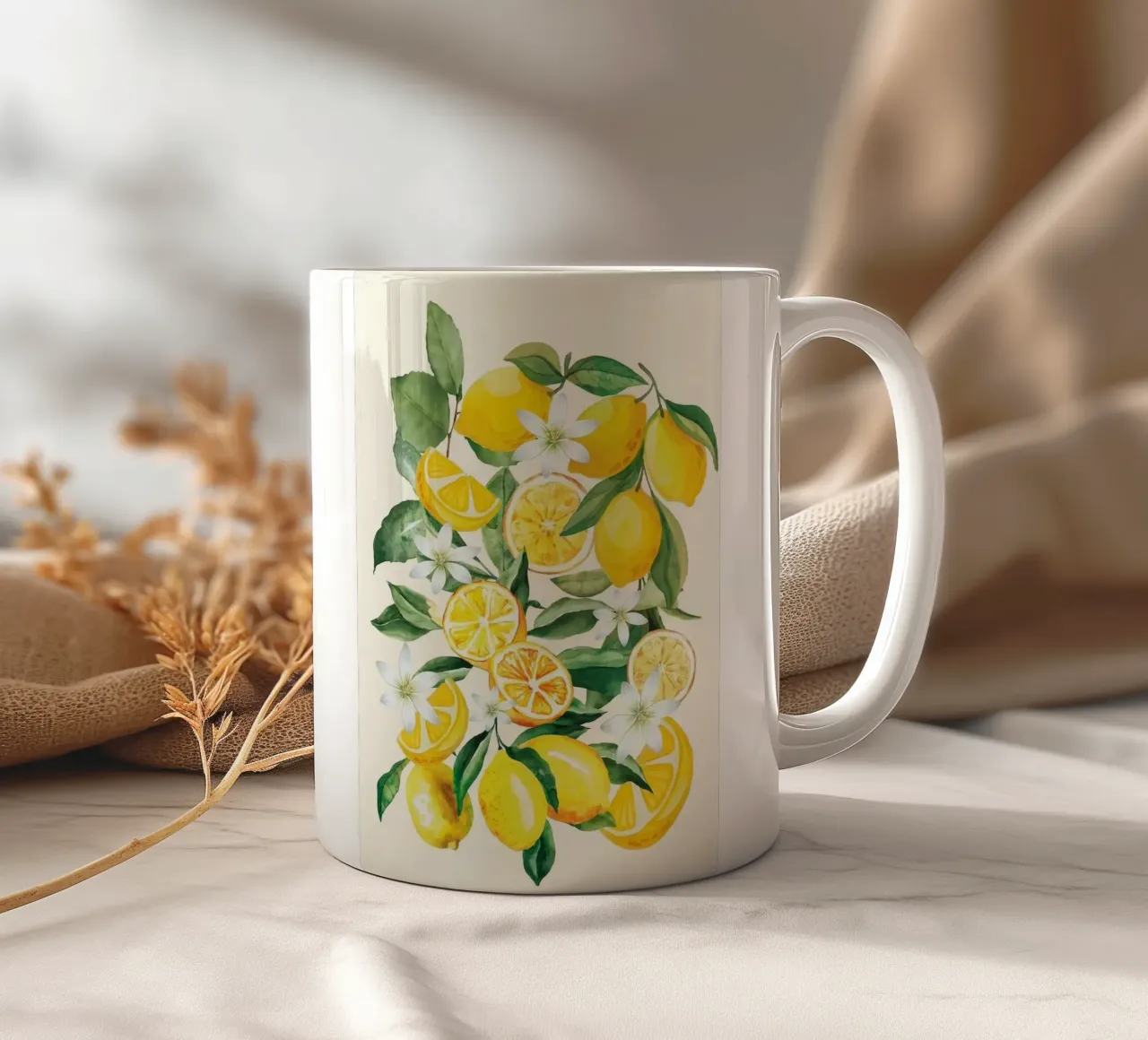 limonata tazza in ceramica da Ella Ward