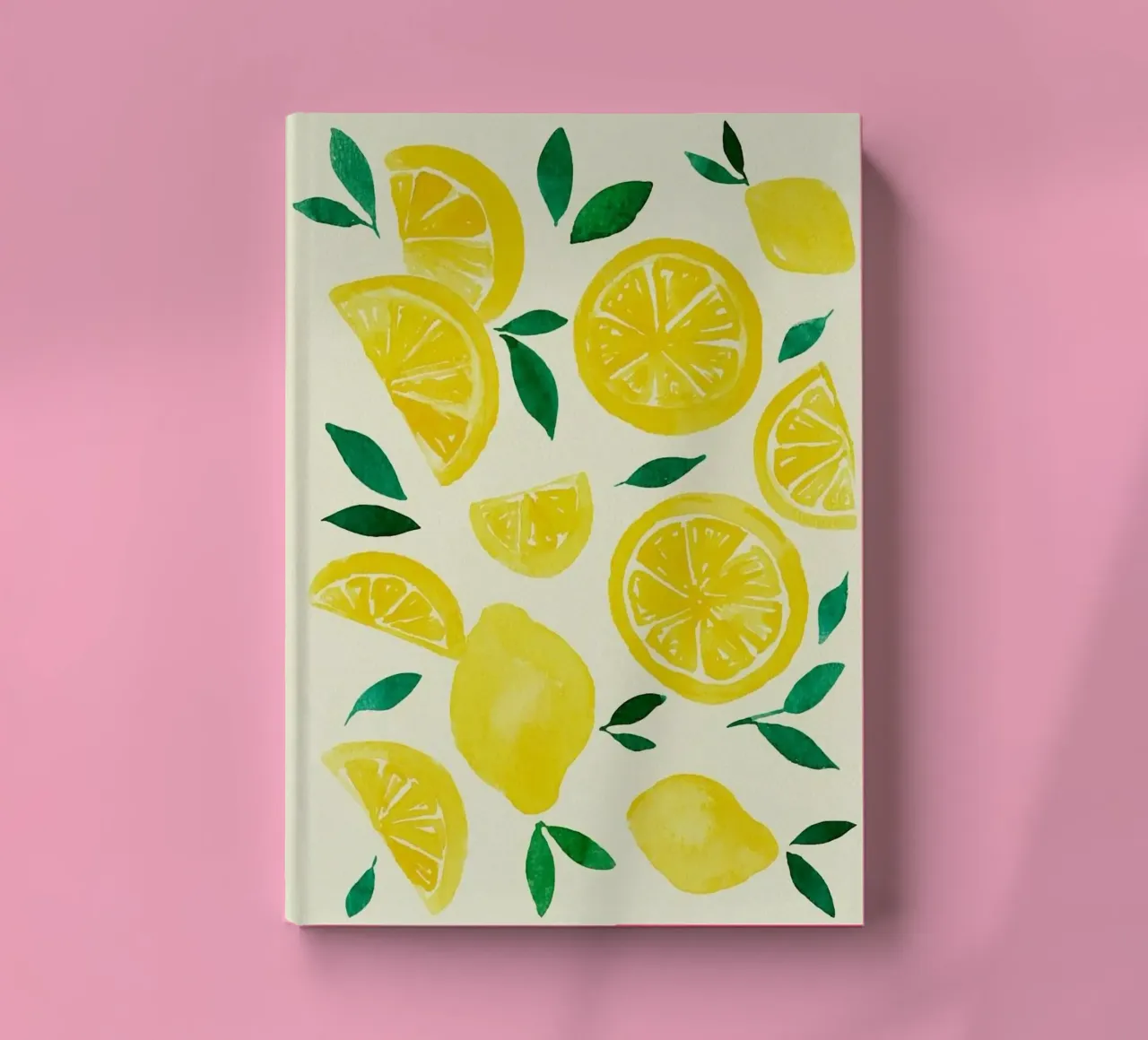 lemon slices notebook by Ella Ward