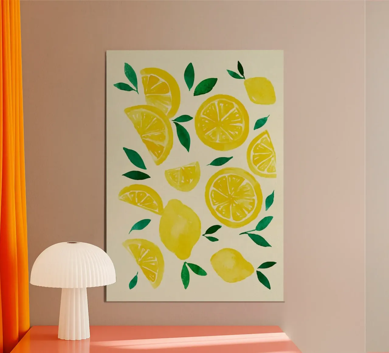 fette di limone carta hahnemühle da Ella Ward