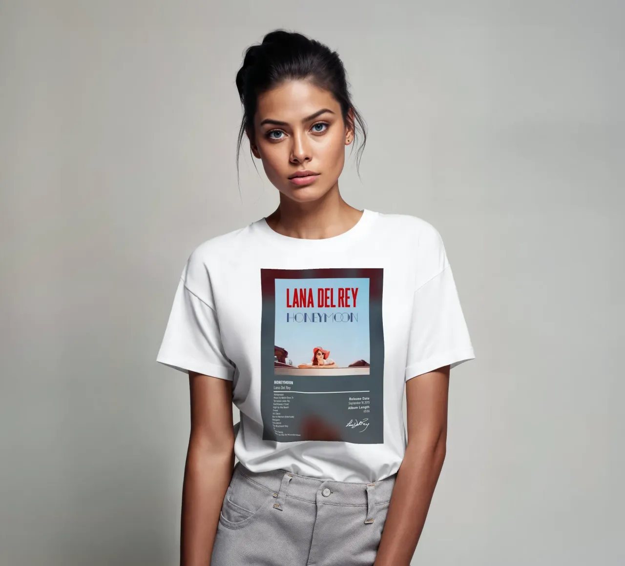 Honeymoon (2015) by Lana Del Rey t-shirt da DGUnder