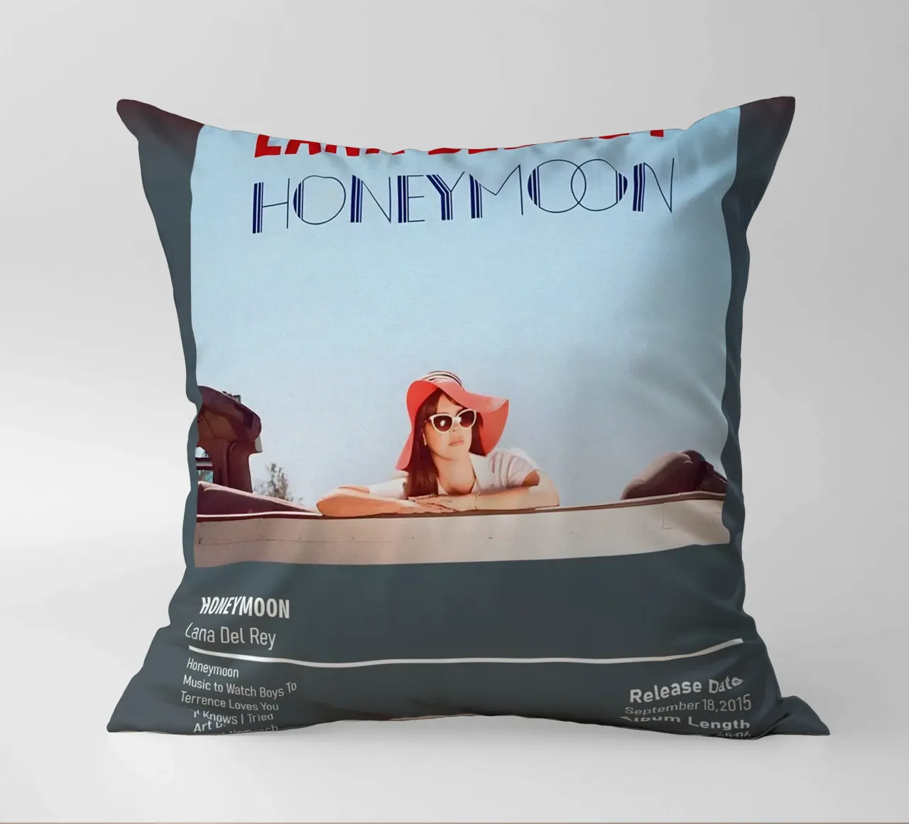 Honeymoon (2015) by Lana Del Rey cuscino da DGUnder