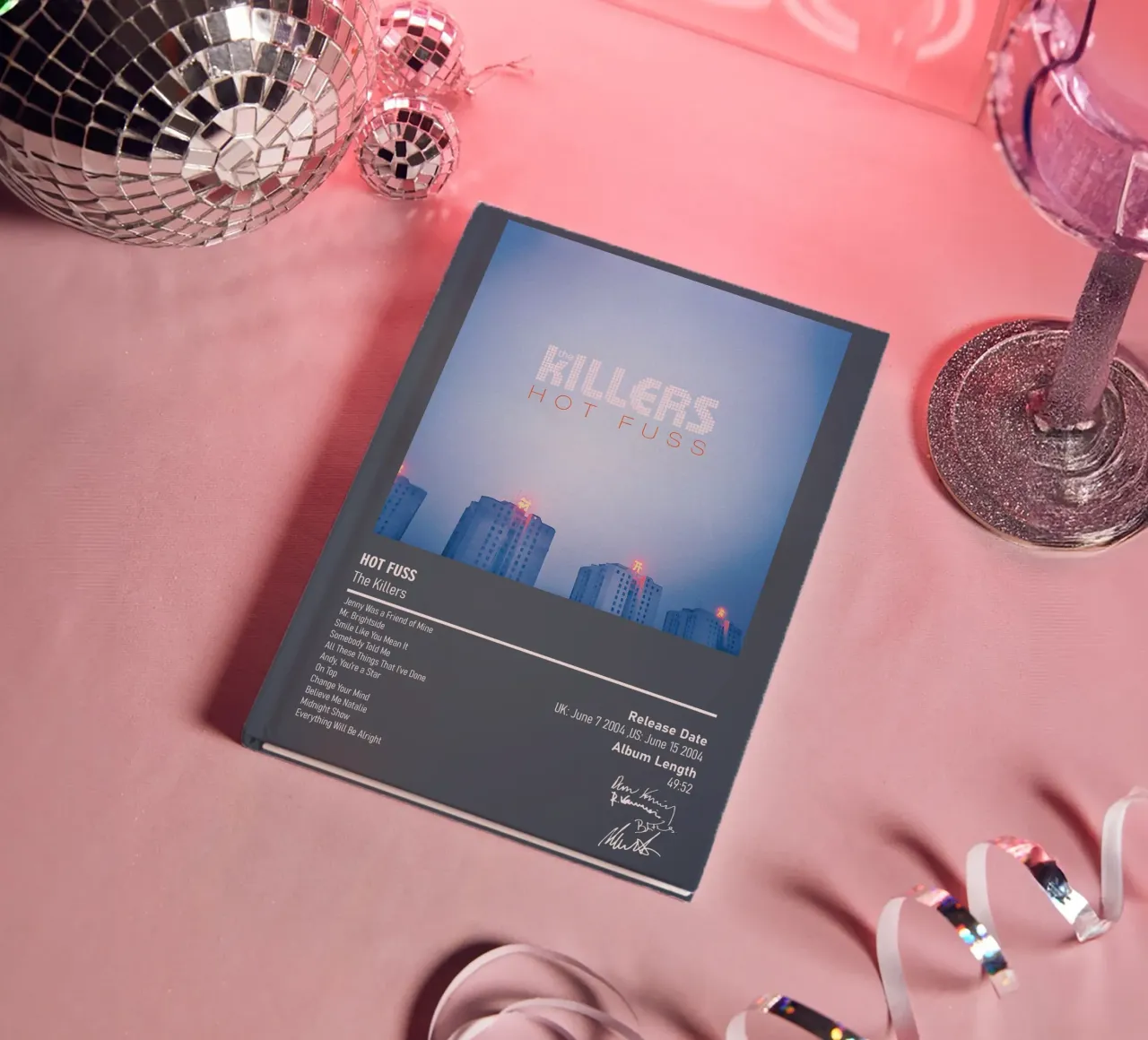 Hot Fuss By The Killers notitieboek van DGUnder