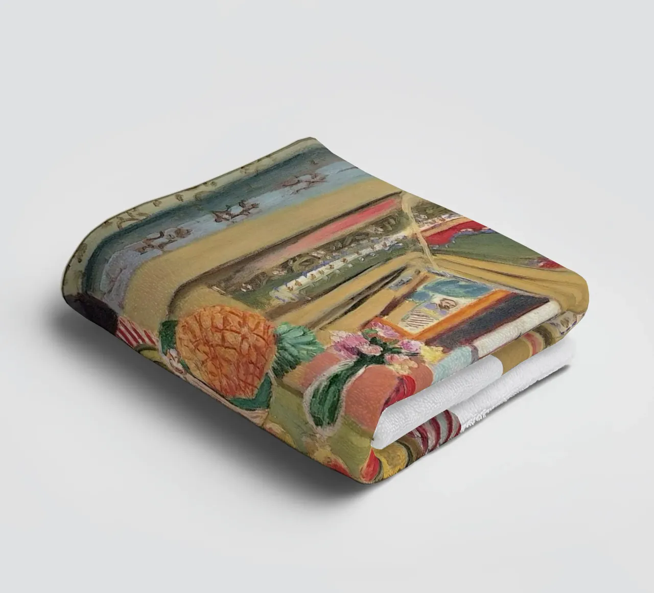 fruit feast on the table towel by briyan shop