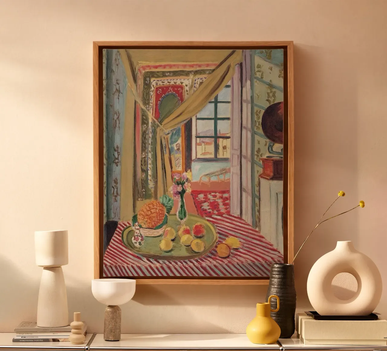 fruit feast on the table canvas by briyan shop