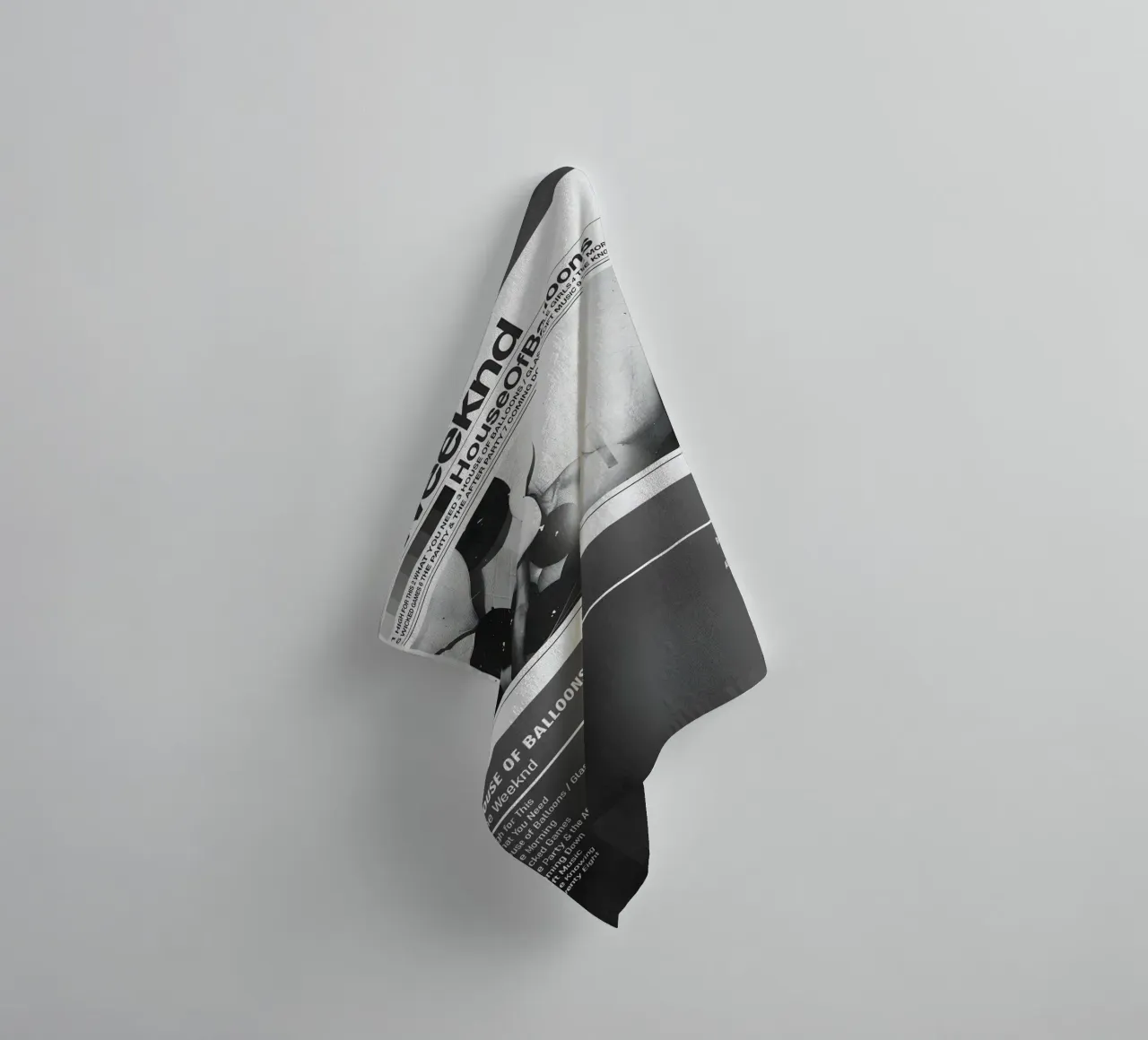 House of Balloons By The Weeknd towel by DGUnder