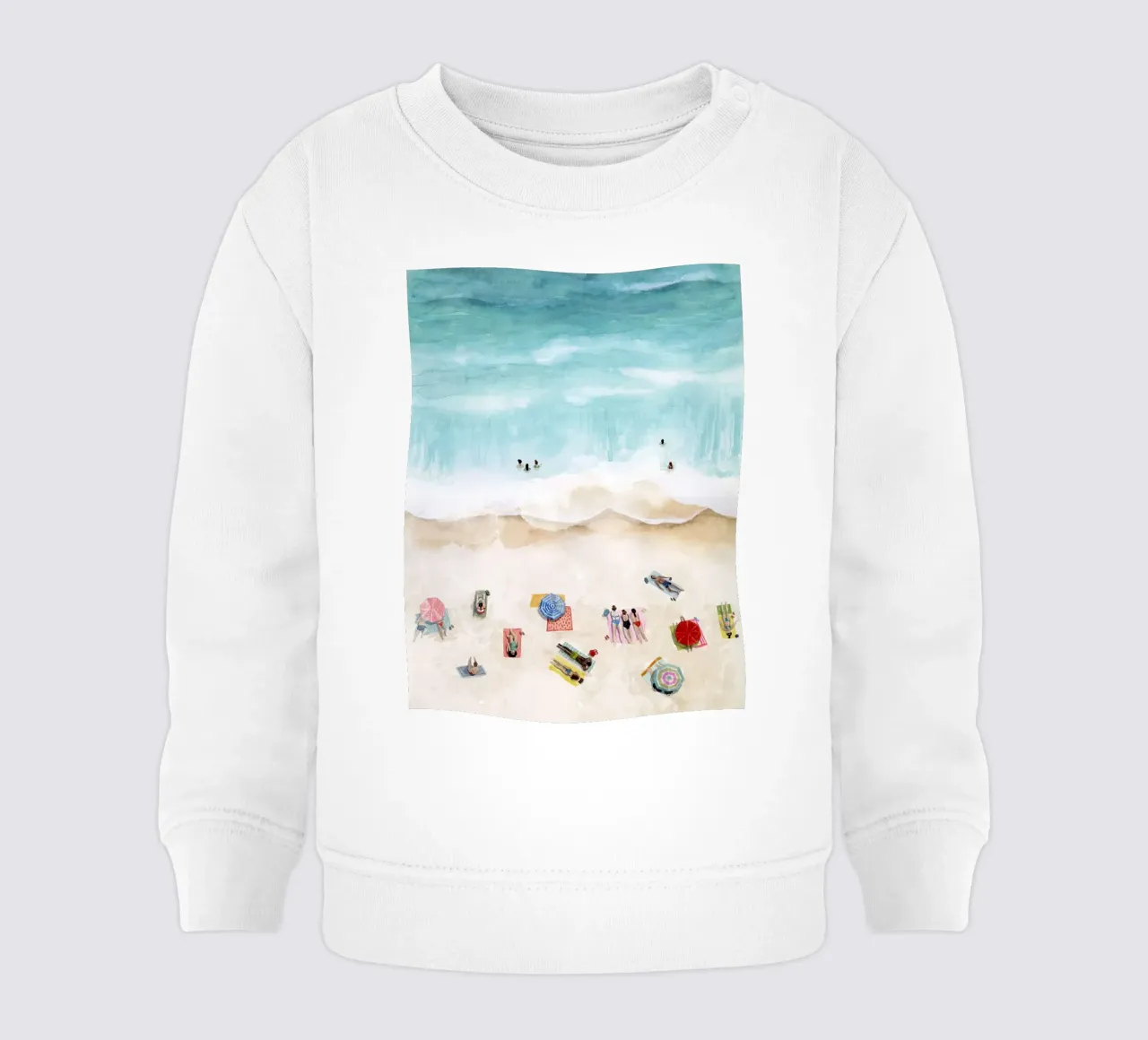 Settimana balneare I - Grace Popp felpa neonato da medineprint