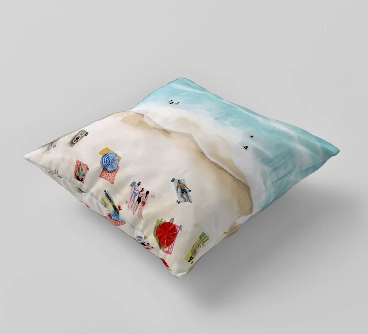 Settimana balneare I - Grace Popp cuscino da medineprint