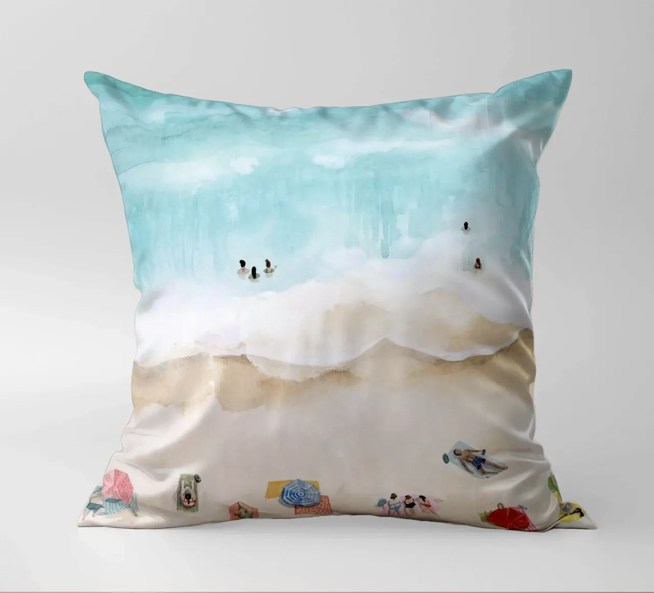 Settimana balneare I - Grace Popp cuscino da medineprint