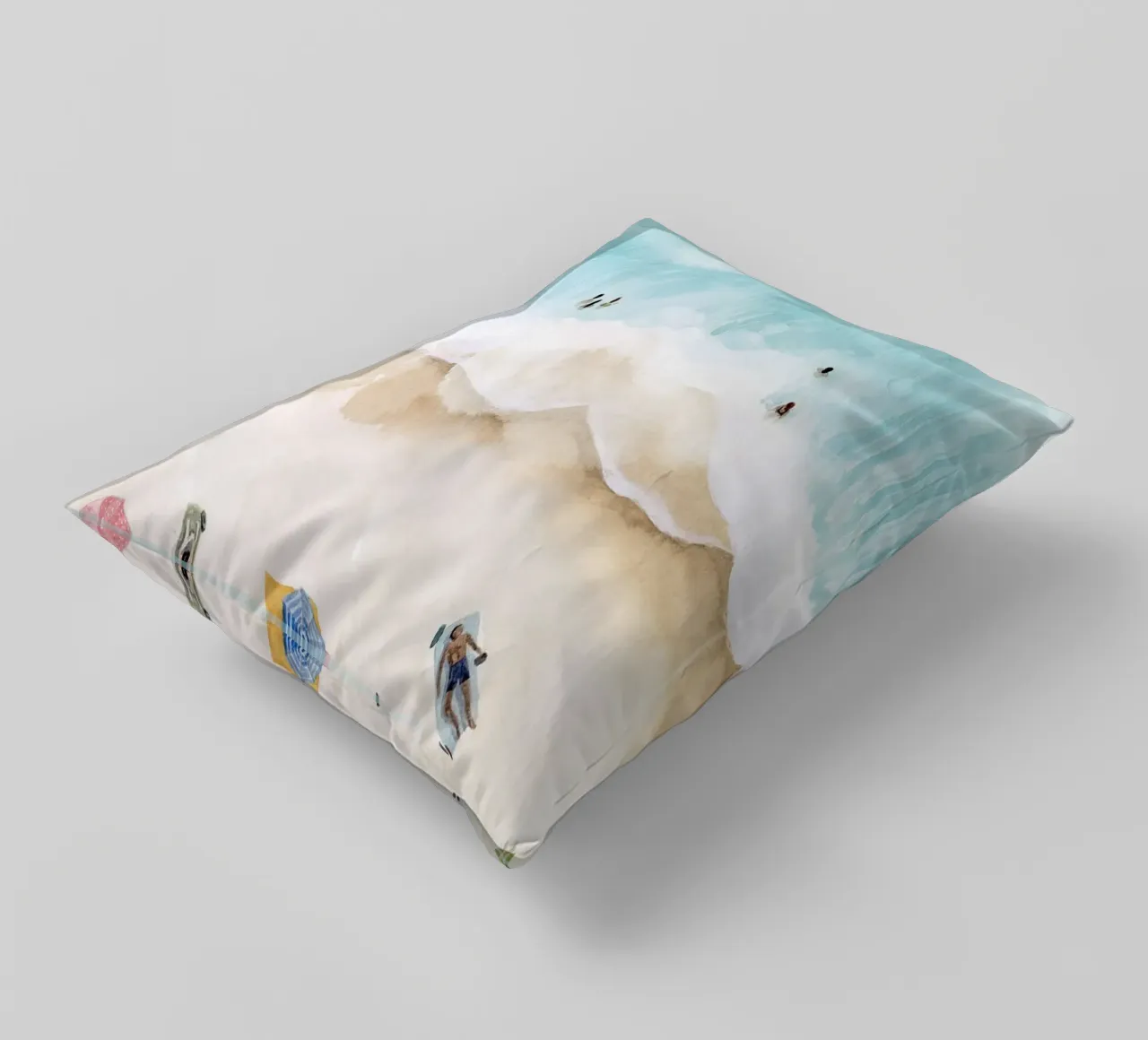 Settimana balneare I - Grace Popp cuscino da medineprint