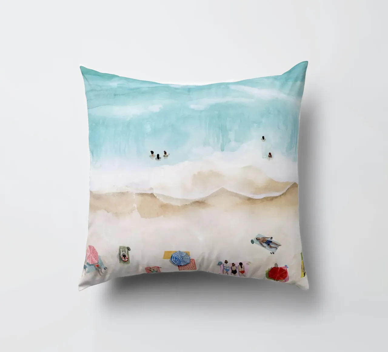 Settimana balneare I - Grace Popp cuscino da medineprint